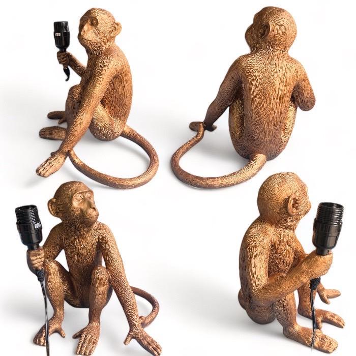 テーブルライト 猿 さる サル デスクライト フロアライト フロア