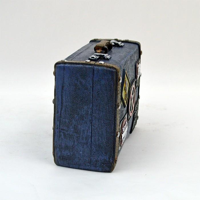 旅行かばん トランク レトロ オブジェ 貯金箱 アンティーク 昭和レトロ