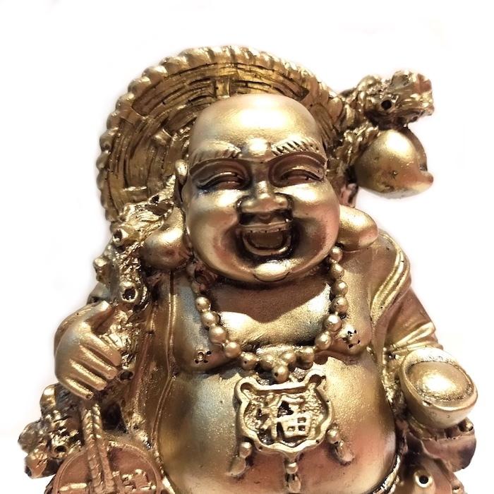 布袋尊 布袋さん 七福神 s21029-4 置き物 財運 金運 開運 商売繁盛