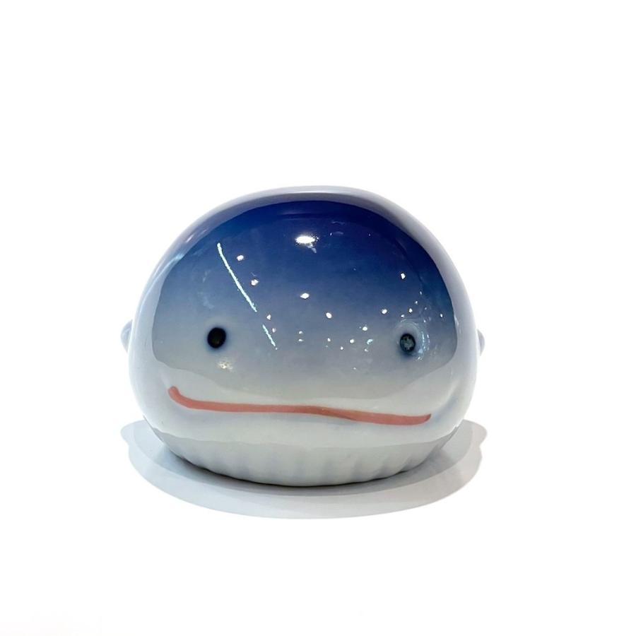 浮陶器 くじら 鯨の浮き球 大 浮き球 浮き玉 花手水 和風 水盤