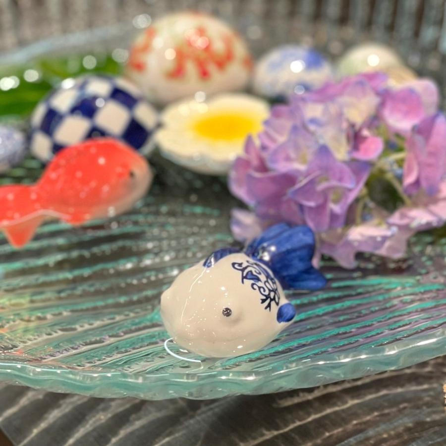 浮陶器 金魚 2種 金魚の浮き球 浮き球 浮き玉 花手水 納涼 和風 浮陶器 金魚 2種 金魚の浮き球 浮き球 浮き玉 花手水 納涼 和風