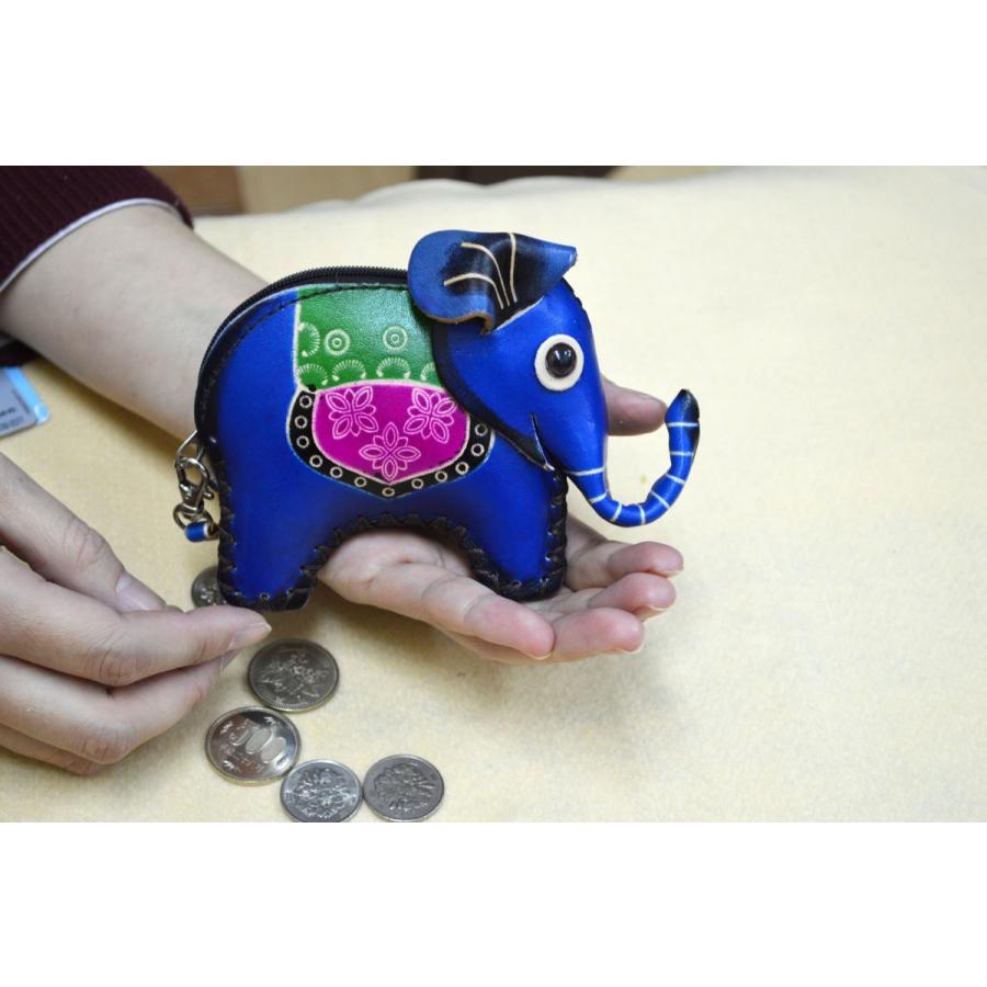 アニマルポーチ 牛革ポーチ 小銭入れ 象 ゾウ かわいい おしゃれ ギフト プレゼント 手作り お財布 ハンドメイド アジアン雑貨 W1586j 三和ポチット 通販 Yahoo ショッピング