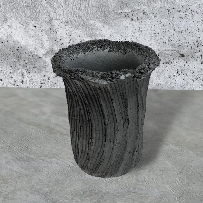 山草鉢 z-1838 黒 和風 生花 盆栽 鉢 陶器 多肉植物 観葉植物 塊根植物