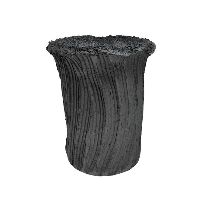 山草鉢 z-1838 黒 和風 生花 盆栽 鉢 陶器 多肉植物 観葉植物 塊根植物