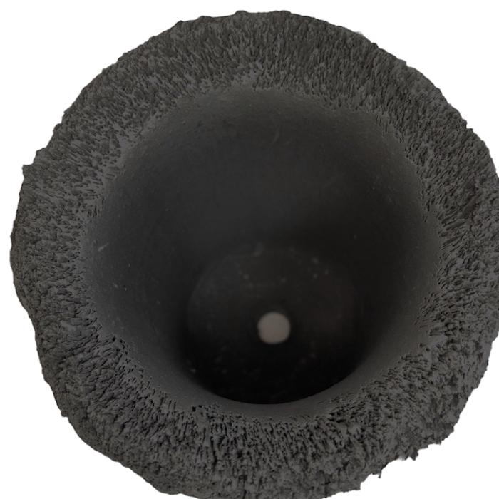山草鉢 z-1838 黒 和風 生花 盆栽 鉢 陶器 多肉植物 観葉植物 塊根植物