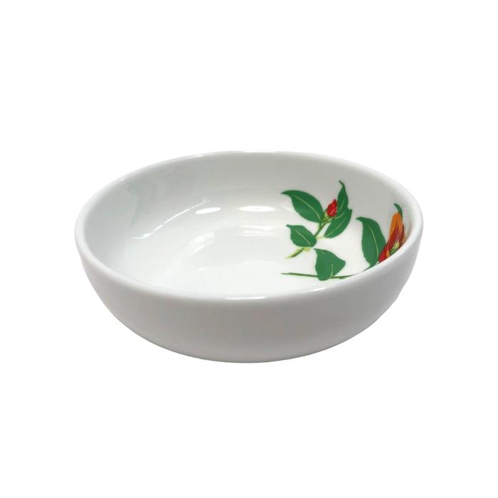 小鉢 陶器 椿柄 キッチン用品 食器 和食器 和柄 和風 Z-2310 : 三和