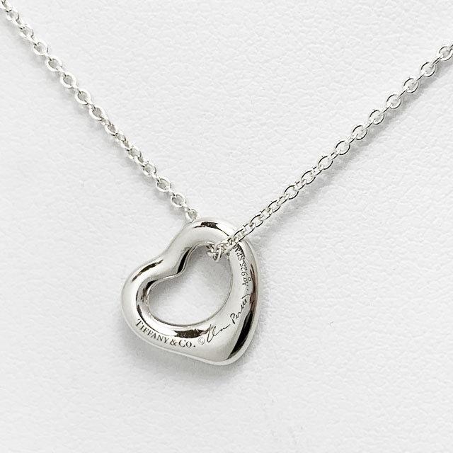 TIFFANY&Co.（ティファニー） オープンハートミニ ネックレス シルバー