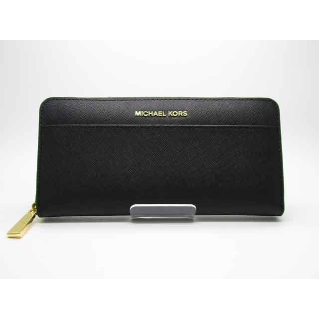 マイケル・コース (MICHAEL KORS) MONEY PIECES ラウンドファスナー長財布　32T7GTVZ3L BLACK【新品】｜sanwaworld