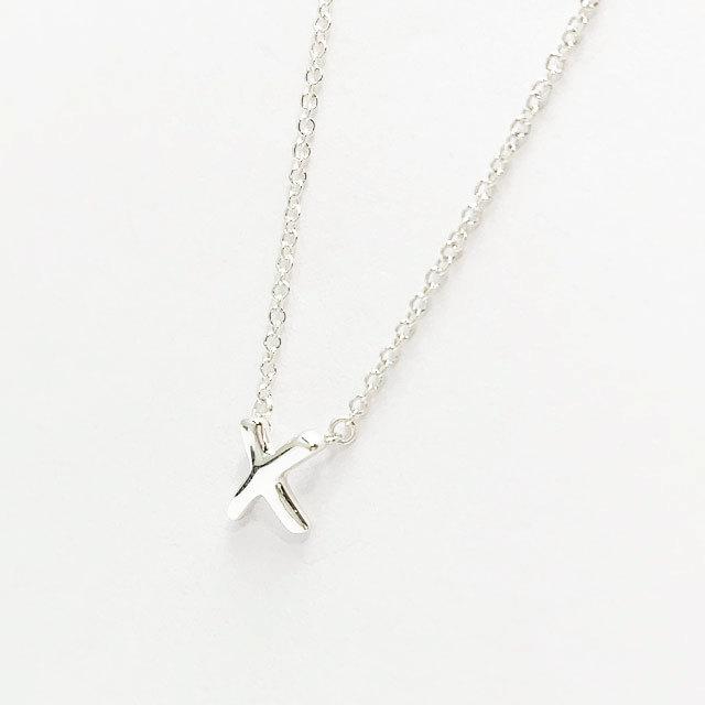 Tiffany パロマ・ピカソ　グラフィティXペンダント　YG 18k TIFFANY&Co.（ティファニー） ネックレス パロマピカソ グラフィティ X