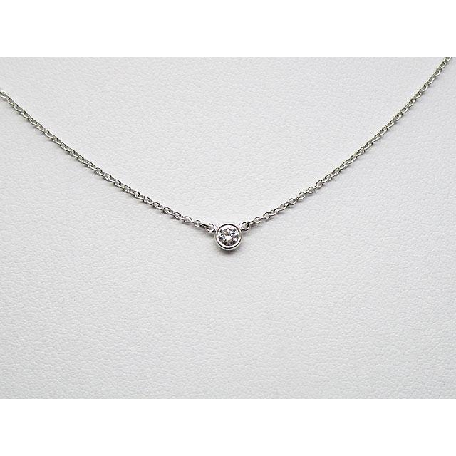 ティファニー TIFFANY＆CO. ネックレス ダイヤモンド バイザヤード0.08 