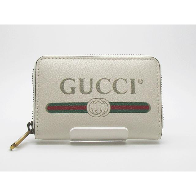 【母の日 プレゼント】【新品】グッチ(GUCCI) レディース メンズ コインケース カードケース グッチプリント 496319 0GCAT