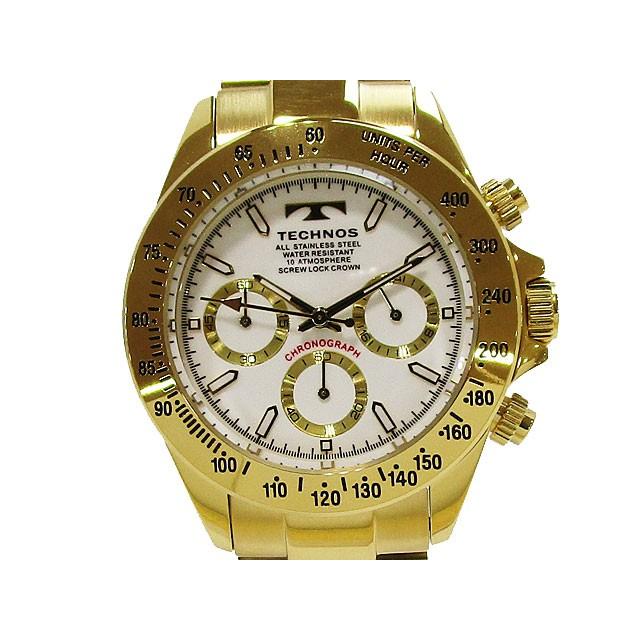 テクノス Technos 腕時計 メンズ クォーツ クロノグラフ ジャパンムーブメント T4684gw 新品 サンワワールド 通販 Yahoo ショッピング