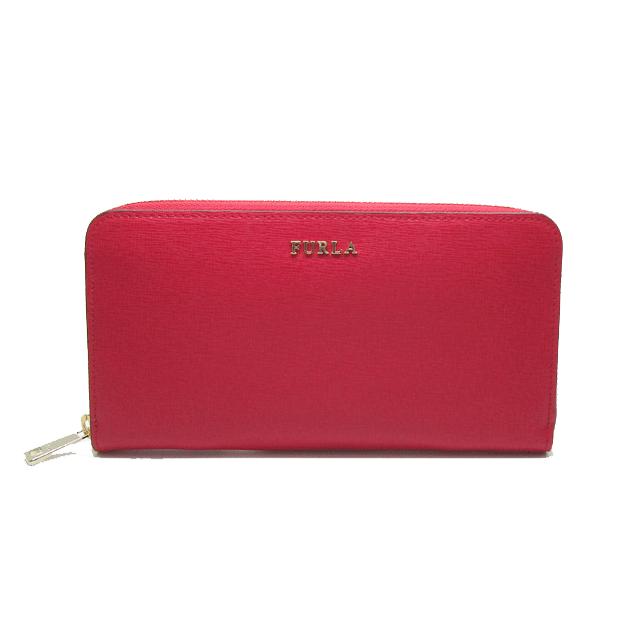 フルラ (FURLA)ラウンドファスナー長財布 バビロン 903615　 RUBY ルビー レッド系 【新品】｜sanwaworld