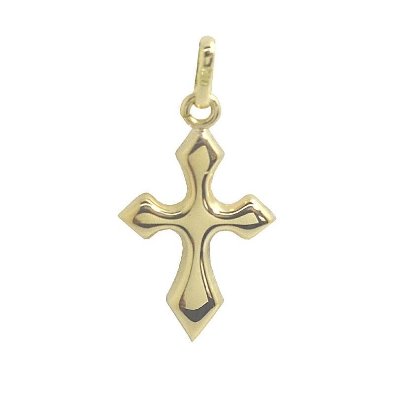 K18 18金 ダイヤモンドクロス ネックレス 5.4g 約45cm アイボリー