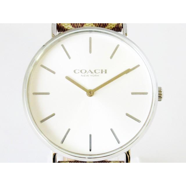 コーチ(COACH) レディース 腕時計 クォーツ ペリー シグネチャー柄 ★ 14503122