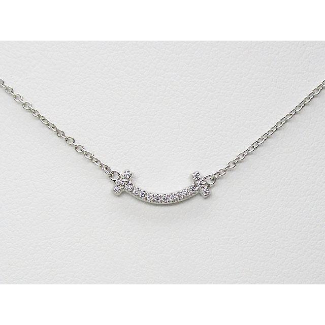 ティファニー】ネックレス TIFFANY＆CO. Tスマイルペンダント ミニ  