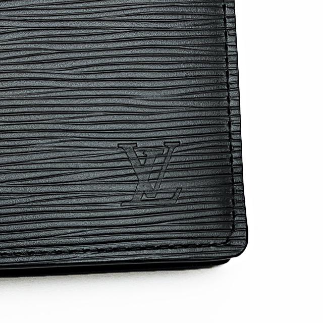 【美品】ルイヴィトン エピ ポルトフォイユ・ブラザ 長財布 ノワール 黒 メンズ ルイヴィトン LOUIS VUITTON 長財布 メンズ エピ ポルトフォイユ