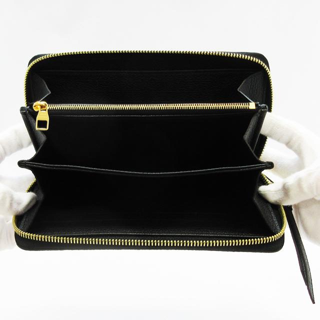 【ほぼ未使用】 ルイヴィトン (LOUIS VUITTON) アンプラント ラウンドファスナー 長財布 ジッピーウォレット★M80481　ブラックベージュ【新品】 【P2647590012】(95552円)