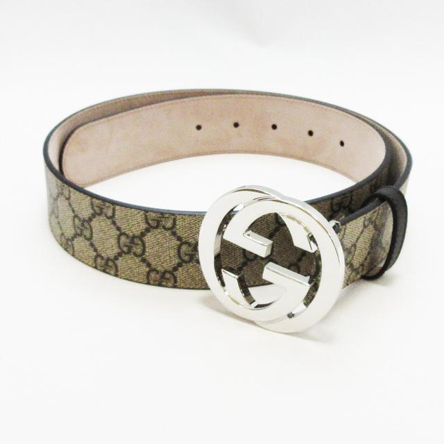 一 番 安い 商品 グッチ Gucci メンズベルト シグネチャー Kgdhn 9643 85サイズ Beige Rbony Cocoa ベージュ系 マルチ シルバー 新品 ショッピング売品 Artrwanda Rw
