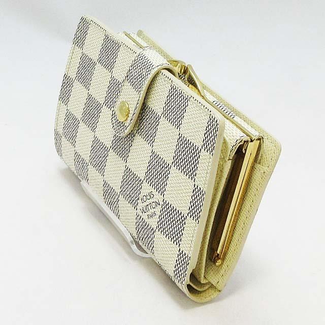 ルイヴィトン】 LOUISVUITTON ダミエ アズール ポルトフォイユ  