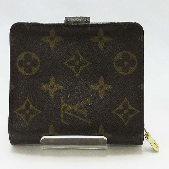 ルイヴィトン モノグラム コンパクトウォレット  M61667【Aランク】(中古) LOUIS VUITTON（ルイ・ヴィトン） 【ルイヴィトン】 モノグラム