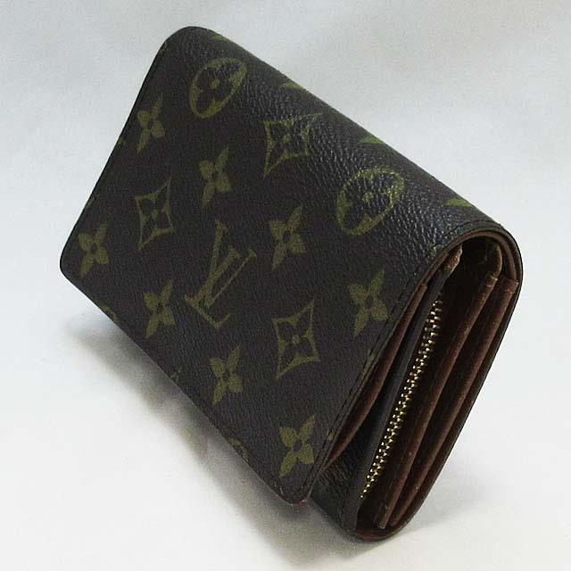 【新品】LOUIS VUITTON 二つ折り財布 ポルトモネ ビエ トレゾール ルイ ヴィトン 二つ折り 財布 ポルト モネビエ トレゾール f-21874