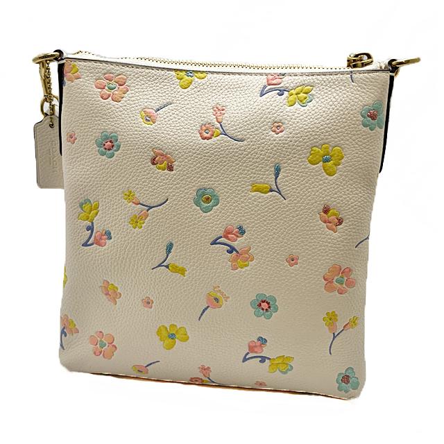 COACH フラワーパターン ショルダーバッグ 【公式通販】