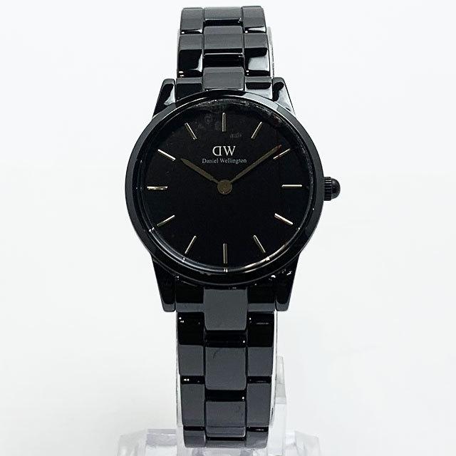 Daniel Wellington 腕時計 アイコニック リンク セラミック 28mm クオーツ レディース DW00100415