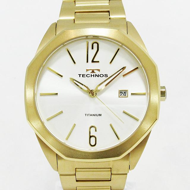 Technos テクノス 腕時計 メンズ チタン ゴールド ジャパンムーブメント クォーツ T9b32gs 新品 サンワワールド 通販 Yahoo ショッピング