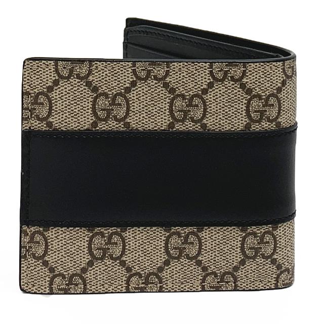 GUCCI（グッチ） メンズ 二つ折り財布 小銭入れなし ☆ 451240 KGDHN 