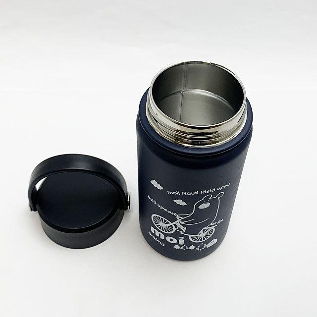 moi】ステンレスボトル moi ネイビー 0.4L 98187【新品 moi】ステンレスボトル moi ネイビー 0.4L 98187【新品