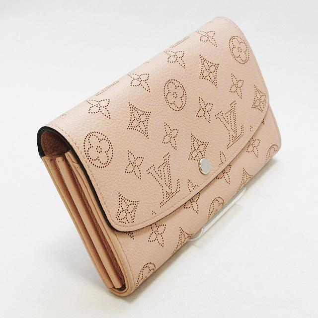 ルイヴィトン】LOUIS VUITTON モノグラム マヒナ ポルトフォイユ 
