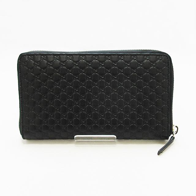 GUCCI グッチ アウトレット マイクロ グッチシマ ラウンドファスナー長 