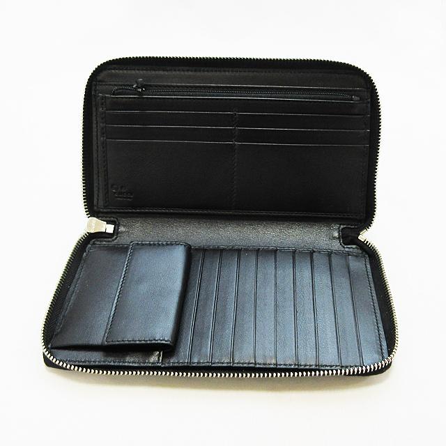 GUCCI グッチ アウトレット マイクロ グッチシマ ラウンドファスナー長  