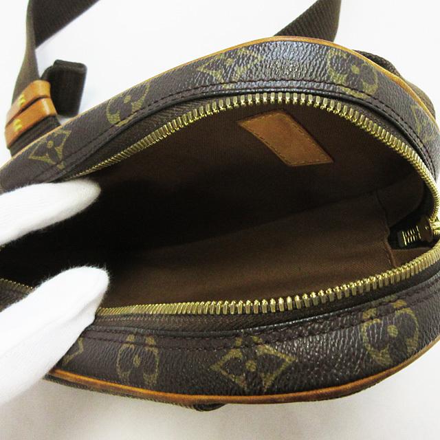 【ルイヴィトン】LOUIS VUITTON ポシェット・ガンジュ モノグラム ボディバッグ ショルダー ★ M51870【中古】｜sanwaworld｜06