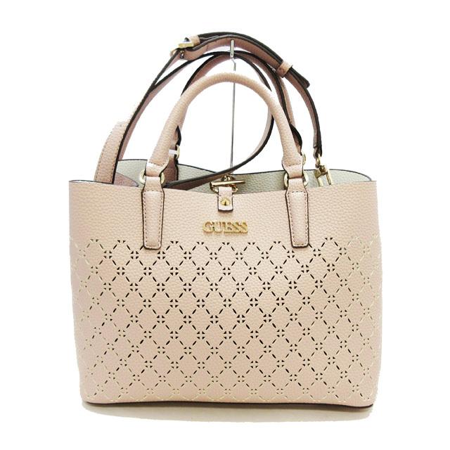 ゲス Guess レディース 2wayバッグ ハンドバッグ ショルダーバッグ Xg Biscuit ピンク 新品 サンワワールド 通販 Yahoo ショッピング