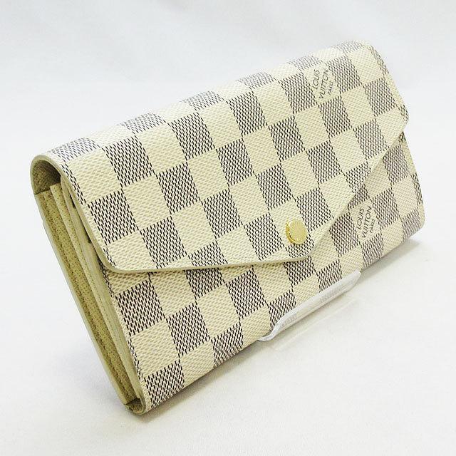 【美品】ルイヴィトン ポルトフォイユサラ 長財布 ダミエアズール MI3058 LOUIS VUITTON（ルイ・ヴィトン） ダミエ アズール ポルトフォイユ