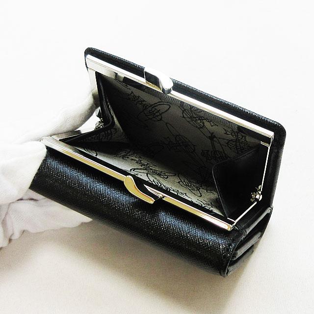 vivienne westwood ディアマンテ オーブ 口金 三つ折り財布 | www