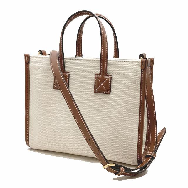BURBERRY 【新品】バーバリー（BURBERRY） ミニ ツートン キャンバス 