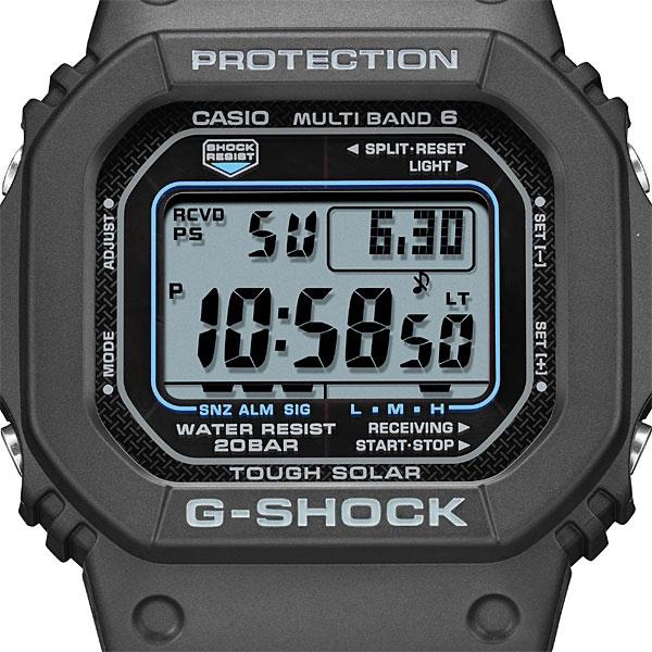 【G-SHOCK】カシオ 腕時計 オリジン スクエア ブラック ライトブルー マルチバンド6 電波 ソーラー メンズ  GW-M5610U-1CJF【新品】｜sanwaworld｜02