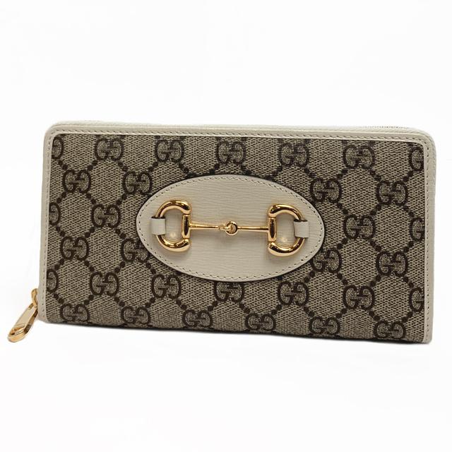 GUCCI 【新品】グッチ レディース ラウンドファスナー長財布 グッチ  