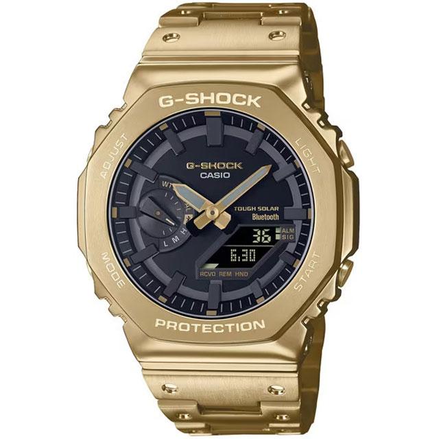 G-SHOCK 【G-SHOCK】カシオ 腕時計 2100シリーズ フルメタル イエロー 