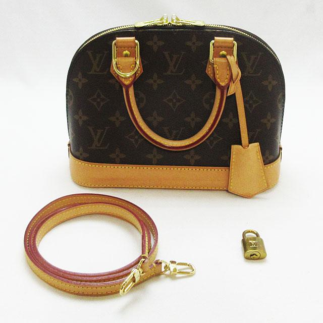 ルイヴィトン】LOUIS VUITTON モノグラム アルマ BB ハンドバッグ 