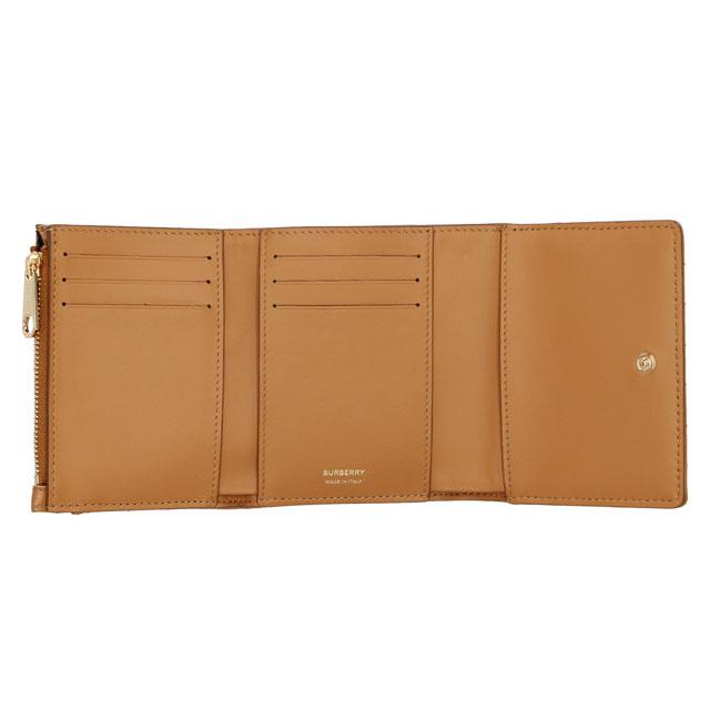 BURBERRY バーバリー (BURBERRY) 三つ折り財布 ローラ