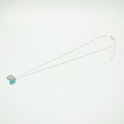 TIFFANY&Co. ティファニー ネックレス RTTハートペンダント ミニ 
