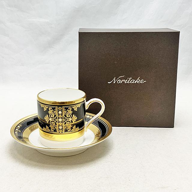 ノリタケ 】イブニングマジェスティ コーヒーカップ&ソーサー t59881