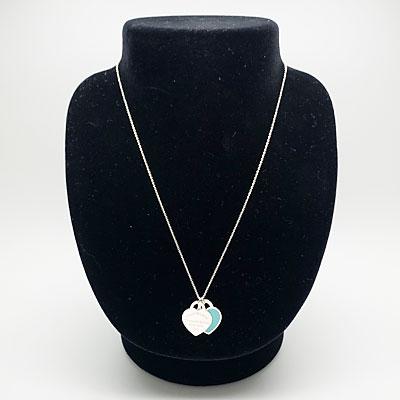 TIFFANY&Co. ティファニー ネックレス RTTダブルハートタグ TIFFANY&Co. ティファニー ネックレス RTTダブルハートタグ