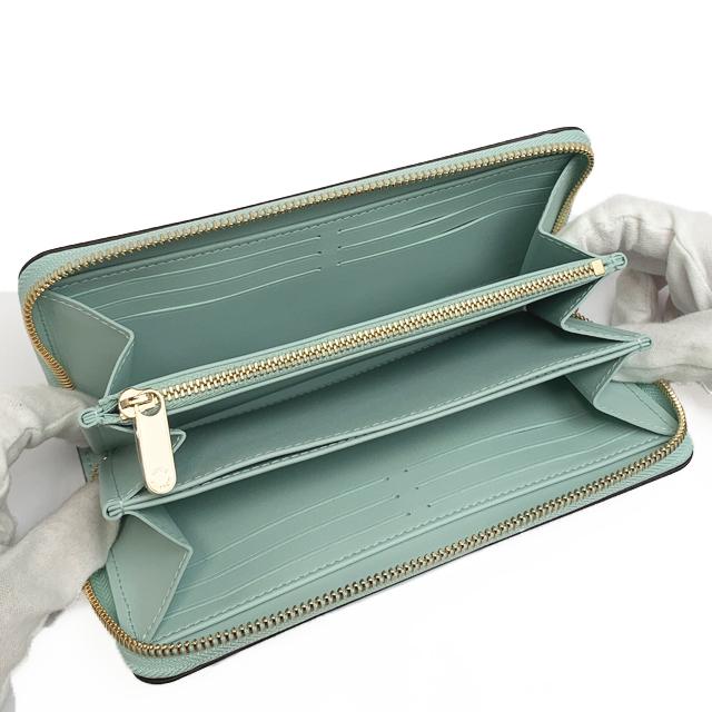 【新品】ルイヴィトン LOUIS VUITTON ラウンドファスナー長財布 モノグラム マヒナ ジッピー・ウォレット M83489の画像