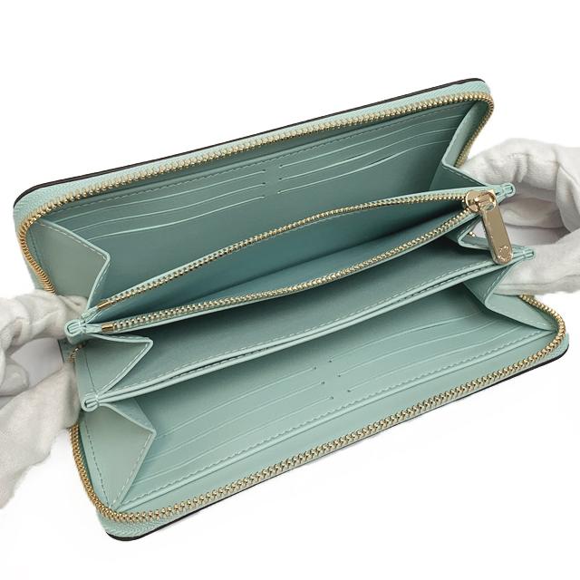【新品】ルイヴィトン LOUIS VUITTON ラウンドファスナー長財布 モノグラム マヒナ ジッピー・ウォレット M83489の画像