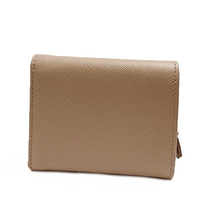 PRADA プラダ ミニ財布 コンパクト財布 三つ折り財布 1MH044 QHH F0236  